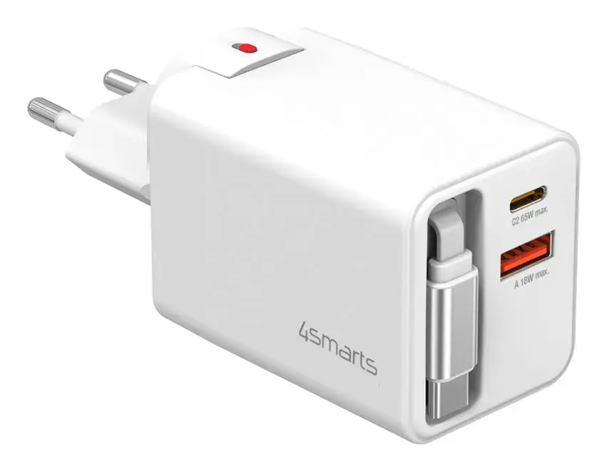 4smarts 541065 Iekštelpu USB‑C/USB‑A lādētājs Photo 3