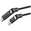 USB4 HDMI cable 4smarts ComboCord 240W 1.5 m Photo 5