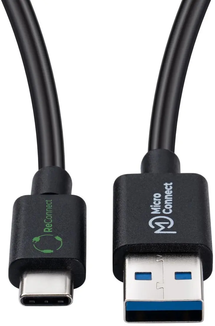 Microconnect ECO-USB3.2CA1 USB Cable USB-A to USB-C 1m Photo 5