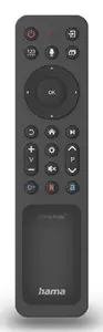 Hama 00221058 Bluetooth TV remote control for Samsung Smart TVs with press buttons and 10 m range