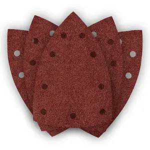 Шлифовальные диски NEO tools 100 x 147 мм P80, 5 шт., 9 отверстий