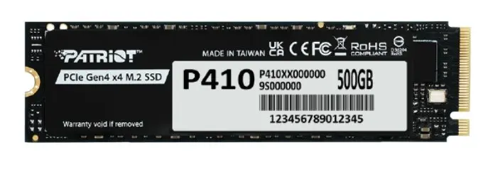 SSD diskdziņš Patriot 500GB M.2