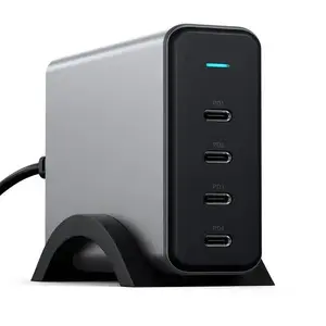Satechi GaN 165W Charger — 4x USB-C Fast Charging, Compact Design