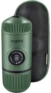 Portable coffee machine Wacaco Nanopresso Moss Green with travel case