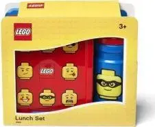 Набор для обеда LEGO Iconic Classic Bright Blue — детская ланчбокс и бутылка для напитков