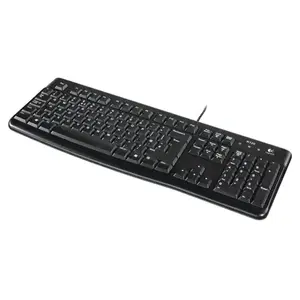 Keyboard Logitech K120 wired USB standard layout, full-size, membrane keys