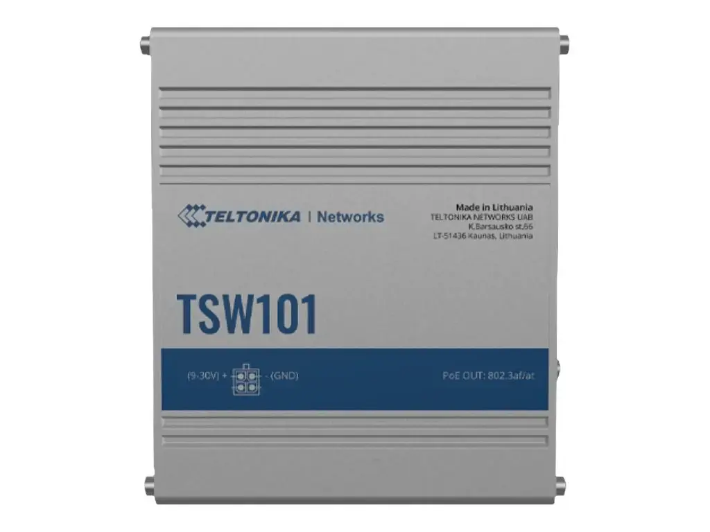 PoE+ коммутатор TELTONIKA TSW101 5x RJ45 1 Гбит/с Photo 6