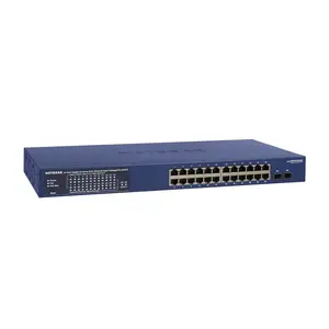 Network switch Netgear GS724TP-300EUS Managed L2/L3/L4 24x Gigabit PoE, 10G support, rack-mount, blue