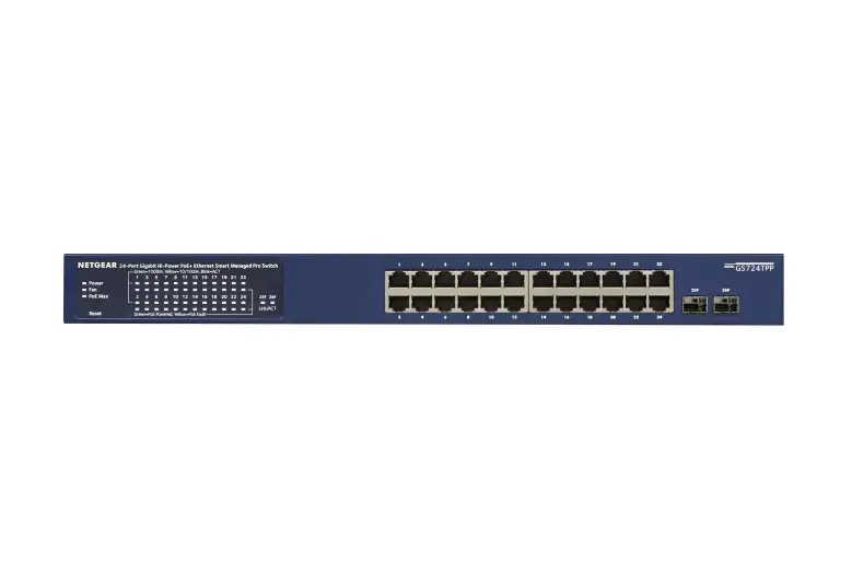 Netgear GS724TP-300EUS pārvaldāms 24x Gigabit PoE Photo 2