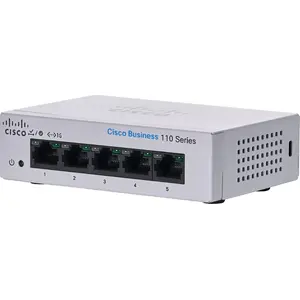 Switch Cisco CBS110-5T-D-EU 5-port Gigabit Ethernet unmanaged switch, desktop