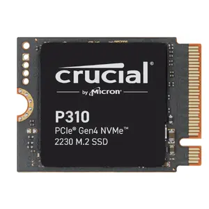 CRUCIAL P310 2TB PCIe Gen4 NVMe M.2 2230 SSD — 2000GB, Read 7100 MB/s, Write 6000 MB/s