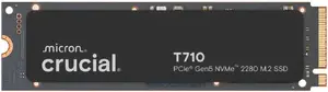 Iekšējais SSD CRUCIAL T710 2000GB NVMe PCIe Gen.5 M.2 2280