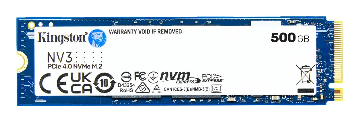 SSD Kingston Technology 500G NV3 M.2 2280 NVMe Photo 3