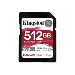Flash memory Kingston 512GB UHS-II Canvas React Plus SDXC