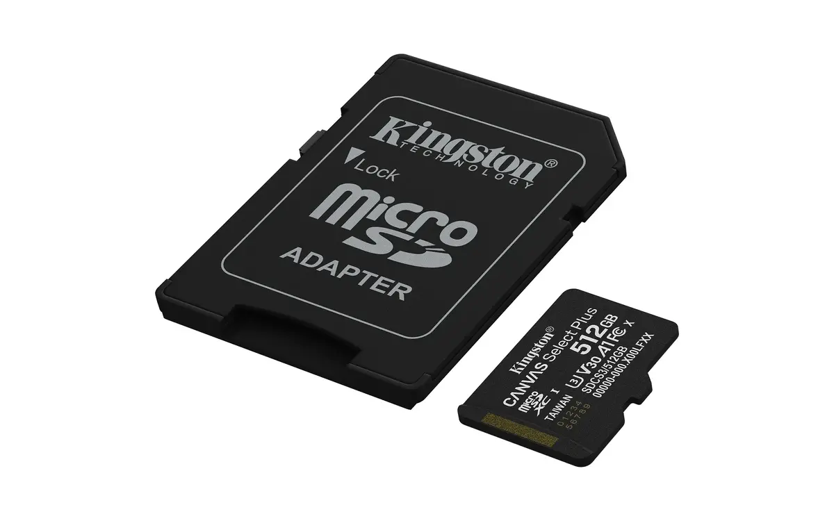 KINGSTON Canvas Select Plus Gen3 512GB microSDXC Photo 2