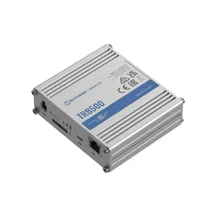 Teltonika TRB500 Gateway and Controller with Gigabit Ethernet, 1500 MHz Processor, 256 MB RAM, and External Antennas