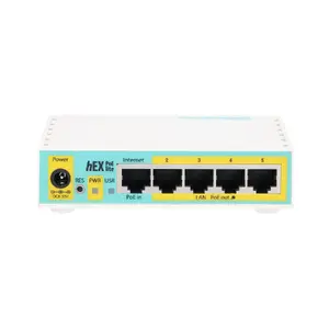 Router MIKROTIK RB750UPr2 hEX PoE lite 2.4GHz 802.11n