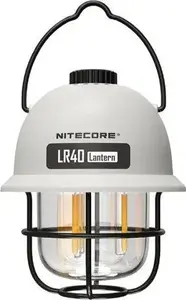 Rechargeable Nitecore LR40 lantern — 400 lumens, white light, compact portable