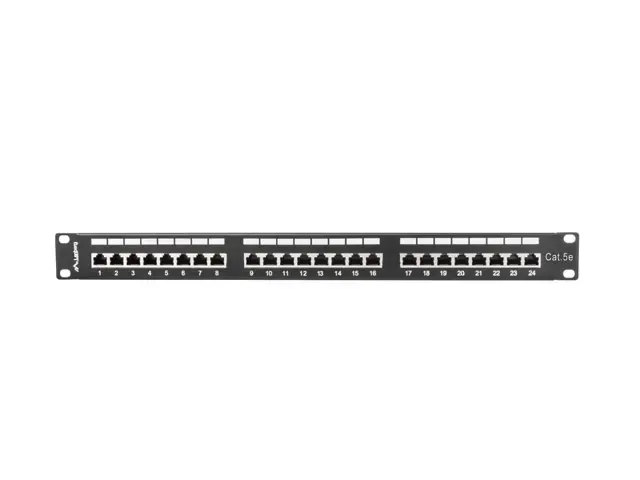 LANBERG patch panel 24-port 1U Cat5E FTP Photo 5