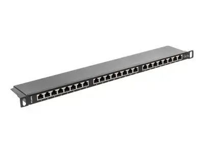 LANBERG 24-портовая патч-панель 0.5U 19" Cat.5e FTP Photo 4