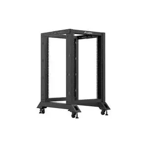 Открытый стоечный шкаф 18U LANBERG 600x800 чёрный