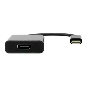 USB-C uz HDMI kabelis ProXtend 20 cm melns — USB-C uz HDMI video kabelis, garums 20 cm