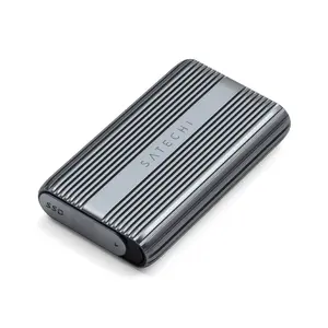 SSD enclosure Satechi USB4 NVMe SSD Pro — M.2 NVMe, up to 4 TB, 40 Gbit/s, USB-C, Grey/Transparent