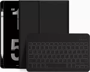 Stylus Pen and Keyboard Tech-Protect for iPad 10.9 (2022) — Black