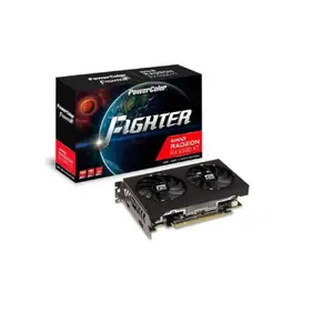 Видеокарта PowerColor Radeon RX 6500 XT 4GB GDDR6 PCIe 4.0, 2610/2815 МГц, 64-bit, 2 слота, 2 вентилятора, HDMI 2.1 + DP1.4