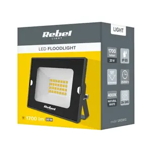 LED floodlight Rebel URZ3612 20W IP65 1700 lm