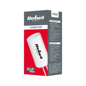 Capacitor Rebel URZ3131 14µF 450V – AC motor / run capacitor