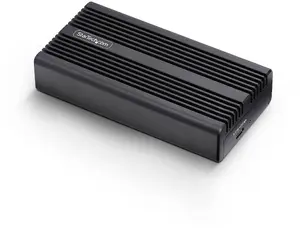 External M.2 NVMe SSD enclosure StarTech 1USB4-NVME-ENCLOSURE — USB4/USB-C, Thunderbolt 5 compatible