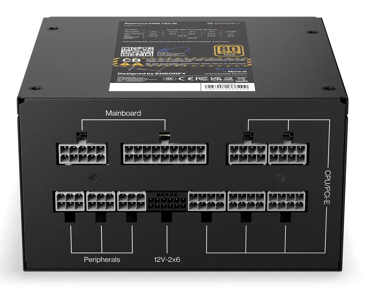 ENDORFY Supremo FM6 750 Вт блок питания Photo 11