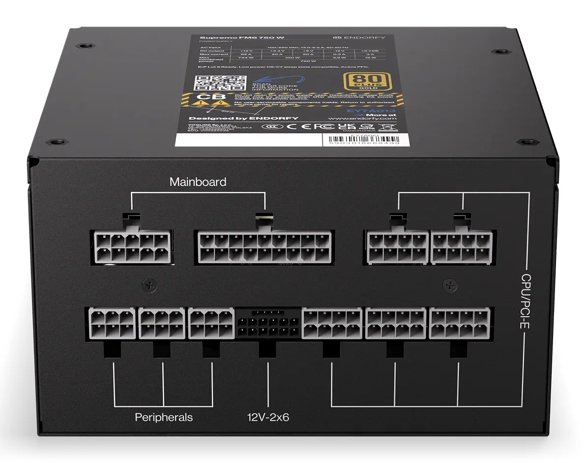 ENDORFY Supremo FM6 750 W Блок питания Photo 11