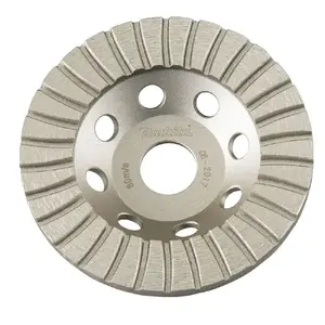 Алмазный шлифовальный диск Makita Turbo для бетона 115x22.23 мм