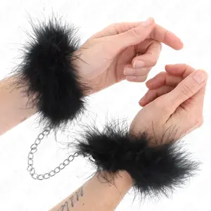 KINK MINI FEATHER HAND CUFFS D-241111 KINK ROKUDZELŽI