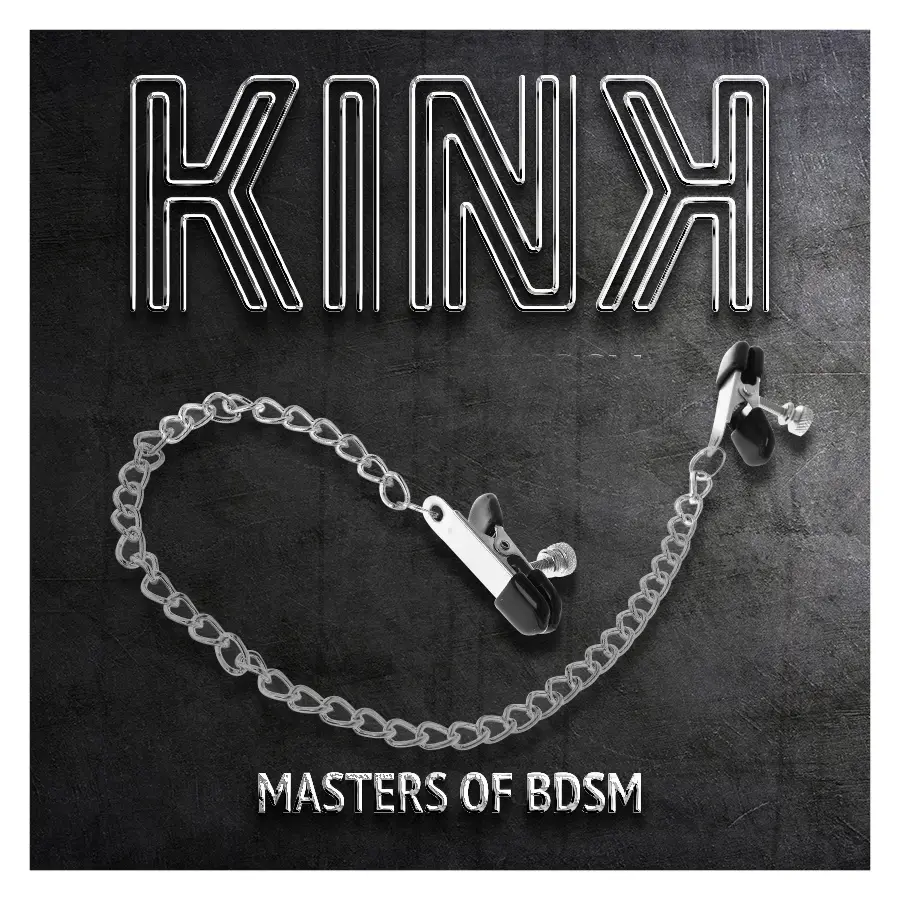 Зажимы для сосков KINK NIPPLE GRIP FLAT CHAIN SILVER 34 см Photo 6
