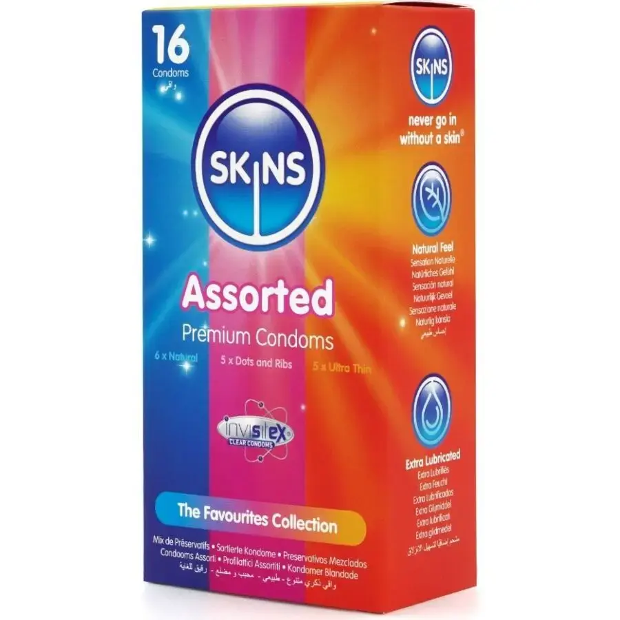 Презервативы SKINS Assorted Premium Pack 16 шт Photo 2