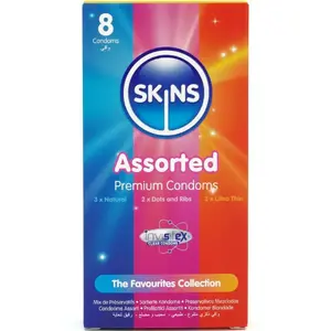 Презервативы SKINS Набор Premium Assorted 8 шт