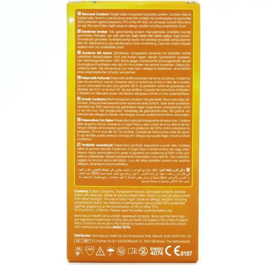 Condoms SKINS BANANA PREMIUM PACK 8 Photo 4
