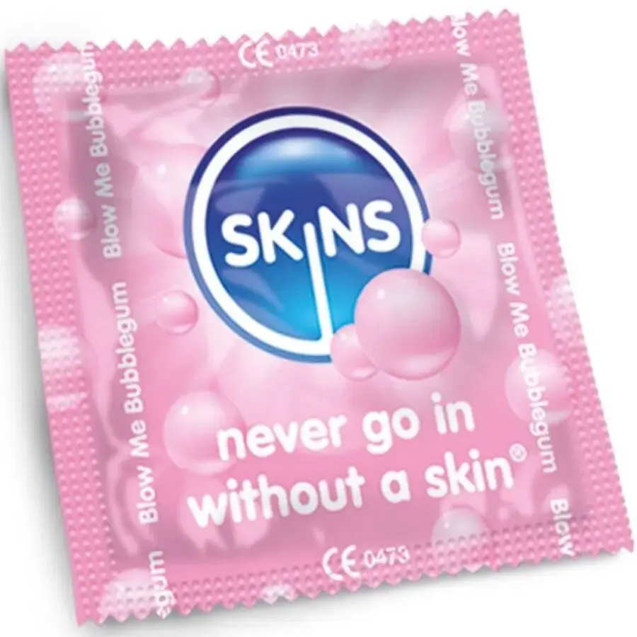 Prezervatīvi SKINS BUBBLEGUM PREMIUM PACK 8 Photo 3