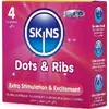 Презервативы SKINS DOTS & RIBS PREMIUM PACK 4 Photo 2