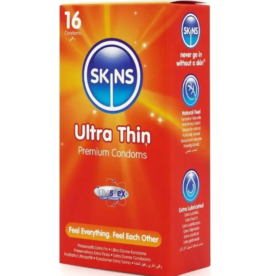 Condoms SKINS Ultra Thin Premium Pack 16 Photo 2