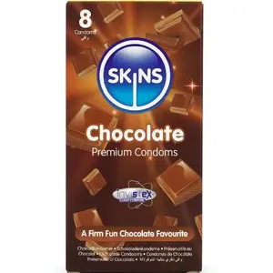 Condoms SKINS Chocolate Premium Pack 8 pcs