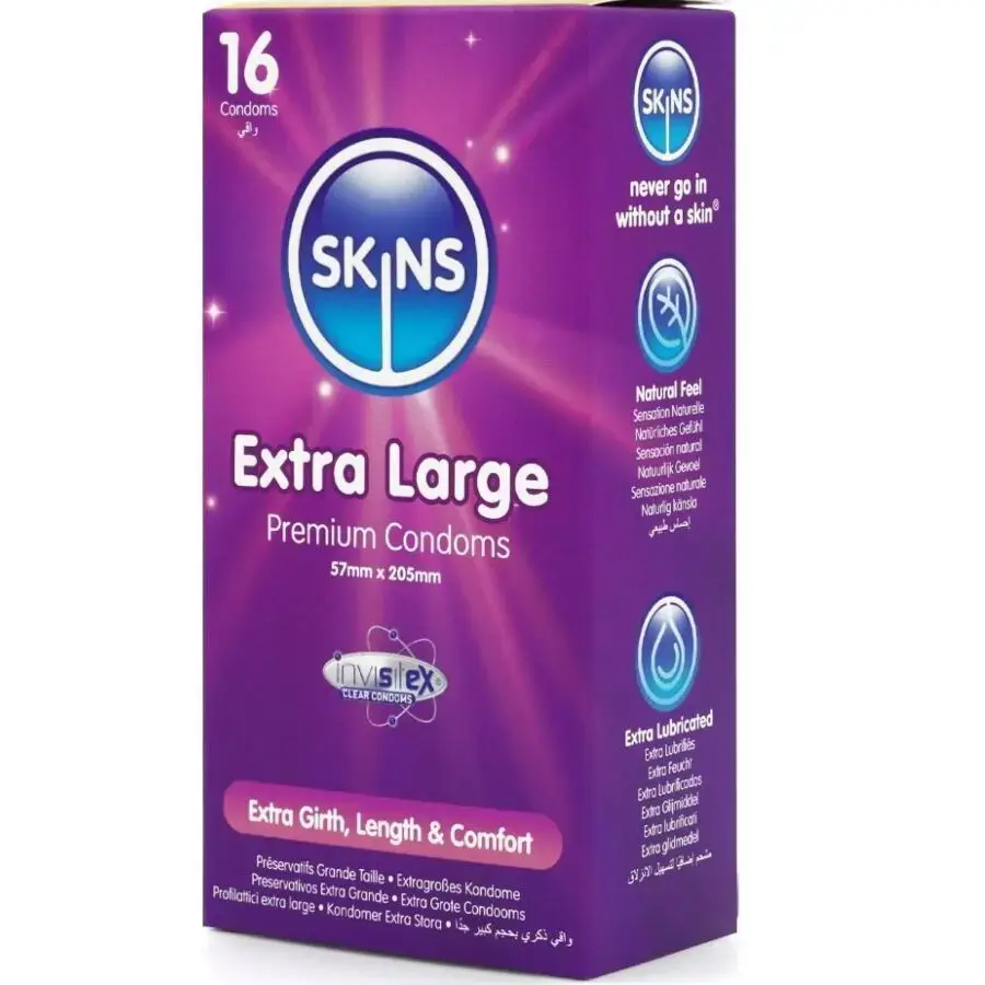 Condoms SKINS Extra Large Premium Pack 16 Photo 2
