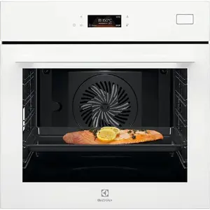 Iebūvējamā cepeškrāsns Electrolux LOB8S38V — 70 L, A++ energoefektivitāte, 220–240 V, tvaika attīrīšana, teleskopiskās sliedes, LED displejs