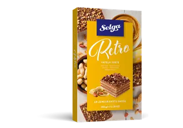 Vafeļu torte Laima Retro 350 g