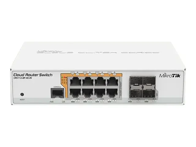 Slēdzis MikroTik CRS112-8P-4S-IN Photo 3