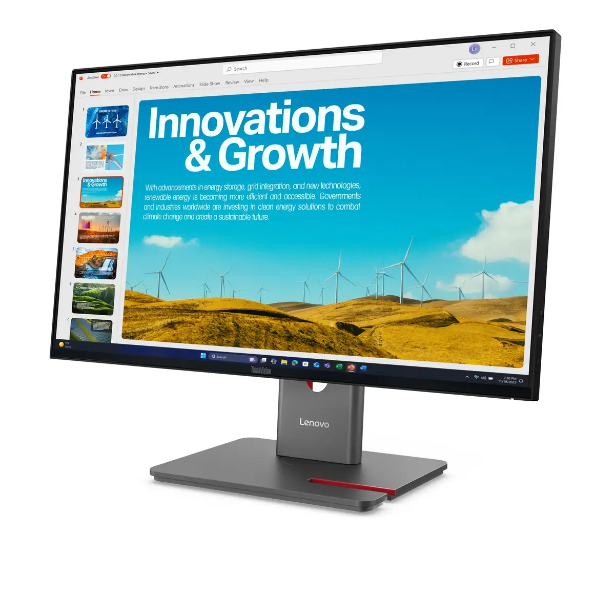Monitors Lenovo ThinkVision P24QD-40 Photo 2