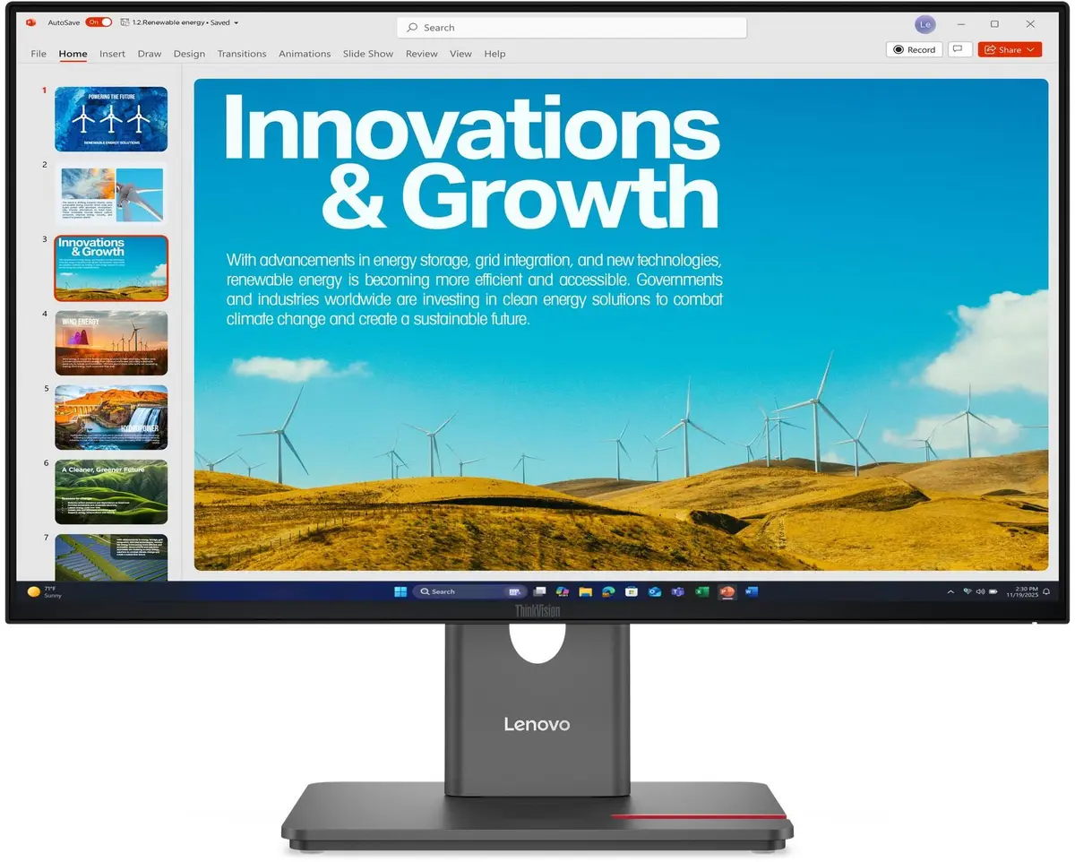 Lenovo ThinkVision P24QD-40 Monitors 23.8&quot